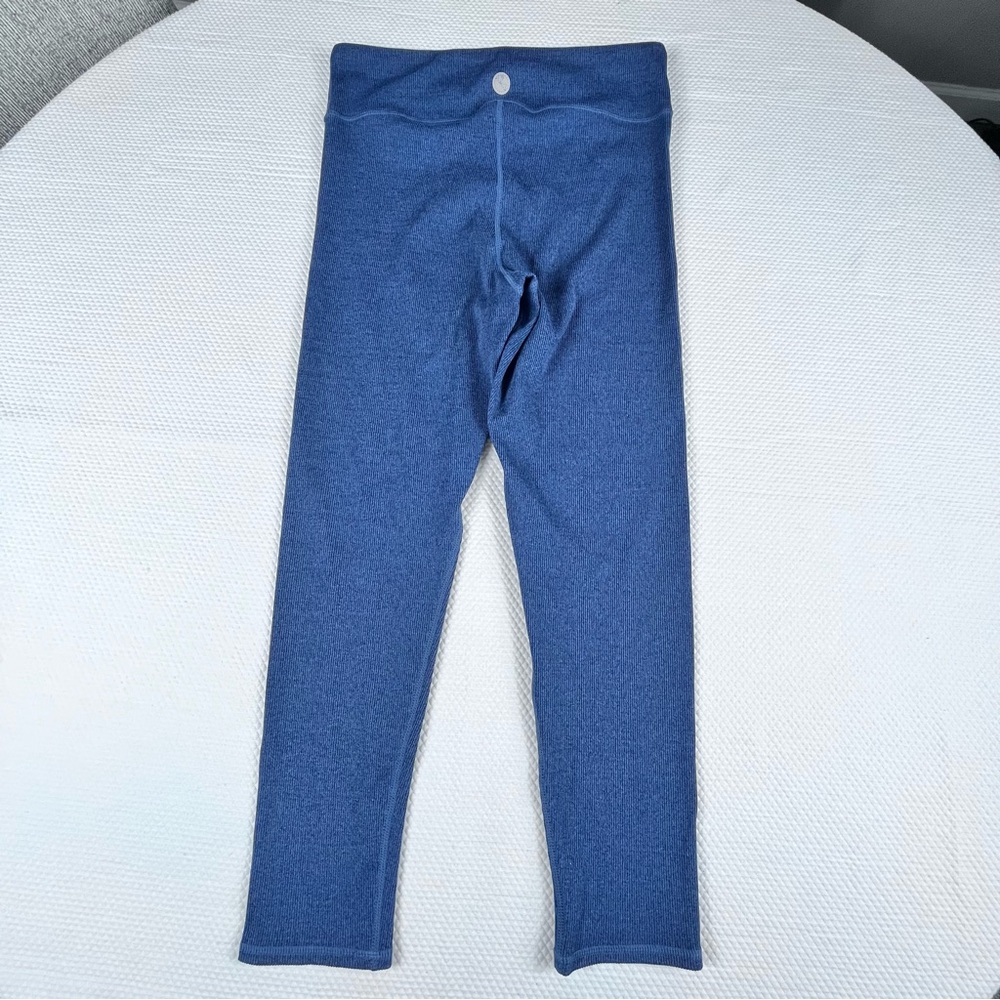 Thread for Thoughts Arielle Ribbed Performance Legging Blue XL - Picture 7 of 10